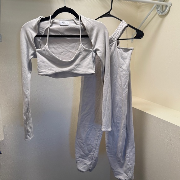 Oh Polly Cream Track Pants & Joggers - Picture 3 of 4